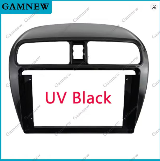 Panou Android pentru audio auto și navigație DVD, compatibil Mitsubishi Mirage 2012, cadru TO-35, material plastic, greutate 500 g