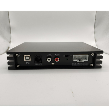 DSP automobilski pojačalo, 4x75W, 12V napajanje, 10-kanalni DSP audio procesor, 31-pasovni EQ