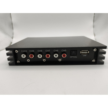 DSP automobilski pojačalo, 4x75W, 12V napajanje, 10-kanalni DSP audio procesor, 31-pasovni EQ