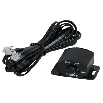 Daljinski upravljač glasnoće za automobil — žični 12V PVC jedinica, univerzalna kompatibilnost, masa 0.1 kg, model: Car amplifier volume remote controller, marka: Ldzs, prilagodba dostupna