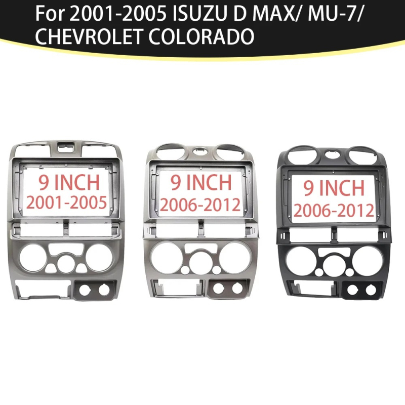9-inčni Android okvir ploče za Isuzu D-Max (01-05), MU-7 i Chevrolet Colorado