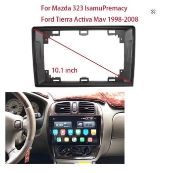 Navigacijski panel s velikim zaslonom od 10,1 inča u okviru za Mazda 323, Isamu, Ford Tierra, Activ