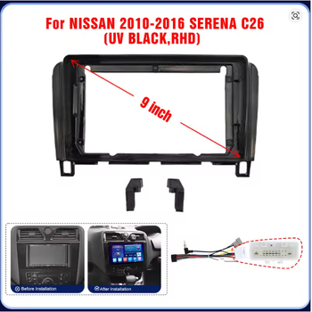 9-inčni Android okvir navigacije za Nissan Serena C26 (2010–2016)