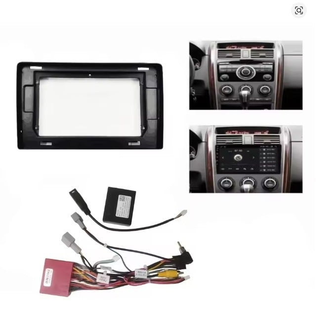 Ramă panou navigație Android pentru Mazda CX-9 2009 (plastic, 300 g, compatibil cu Mazda CX-9 2009)