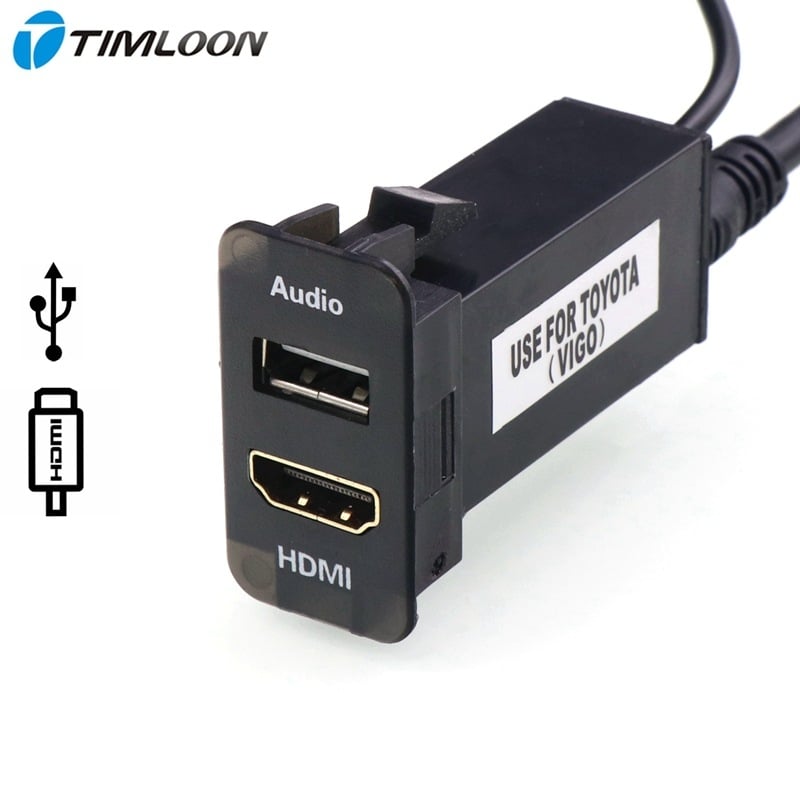 Toyota automobil USB audio ulaz i HDMI video ulaz adapter