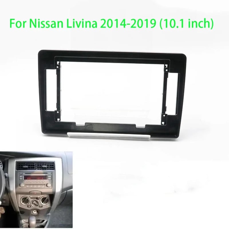 Navigacijski okvir za Nissan Livina 2014–2019, plastična konstrukcija, bez prilagodbe