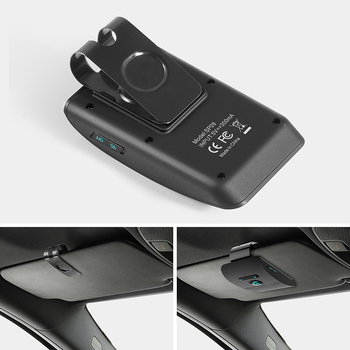 SP09 Bluetooth Hands-Free sustav za automobil sa sjenilom za sunce, V5.0 automatsko uključivanje/isključivanje
