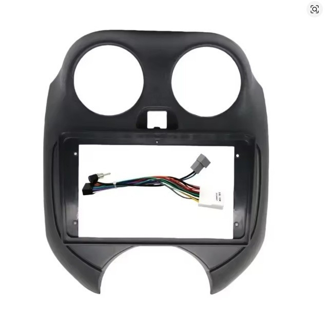 Android navigacijski okvir za automobil (Materijal: Plastika; Težina: 300 g; Kompatibilno s Nissan March 2010; Modifikacija zvuka)