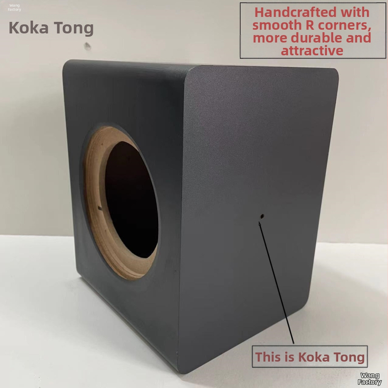 DIY pasīvā subvāfera kārba, koka korpuss