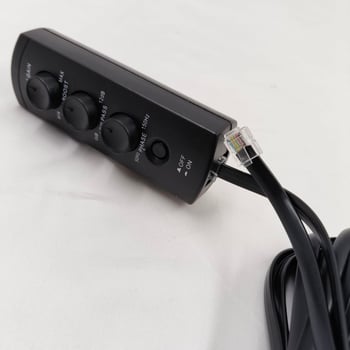 Automobilio atsarginio rato subwooferio nuotolinio garso reguliatorius, 12V, 300W, Model Line Control 010, Visuotinė suderinamumas, ABS korpusas