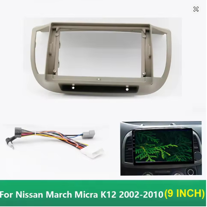 9-inčni Android okvir za navigaciju za Nissan March/Micra (2002-2010)