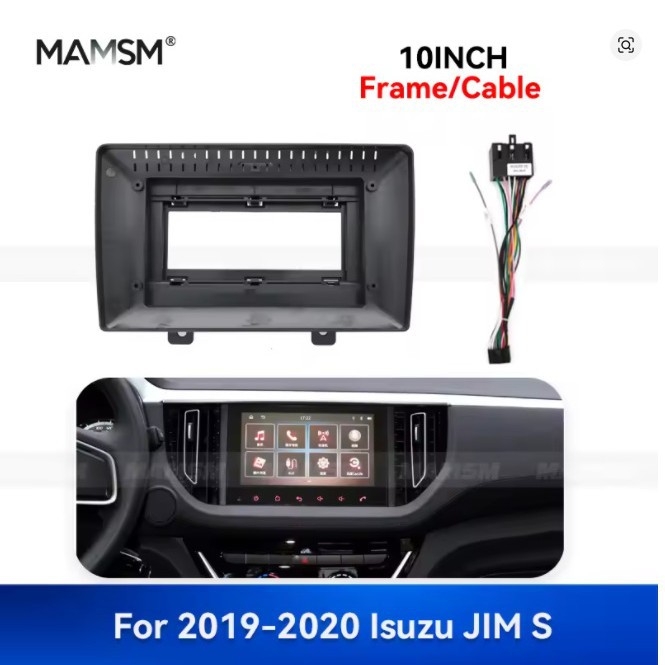 Za Isuzu Ruimai S 2019 (10,1 inča): okvir za središnju navigaciju, Android okvir, okvir za audio panel