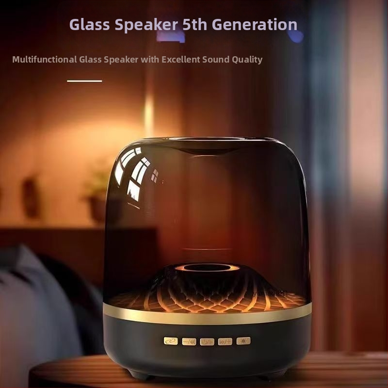 Bezdrôtový Bluetooth reproduktor pre stolné a domáce použitie — Bluetooth 5.0, 5 W, 100 Hz–20 kHz, SNR ≥75 dB, vstavaná batéria 300–500 mAh