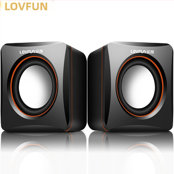 LF-701 Datora skaļrunis ar USB interfeisu, 3,5 mm audio ieeja, zemfrekvences skaļrunis