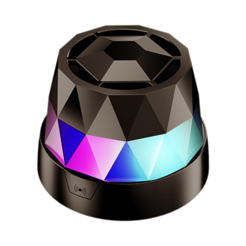 M9 μαγνητικό ασύρματο ηχείο Bluetooth με LED φώτα, 5W εξόδου, ενσωματωμένη μπαταρία 300–500mAh, Bluetooth 5.3, εμβέλεια έως 10 m