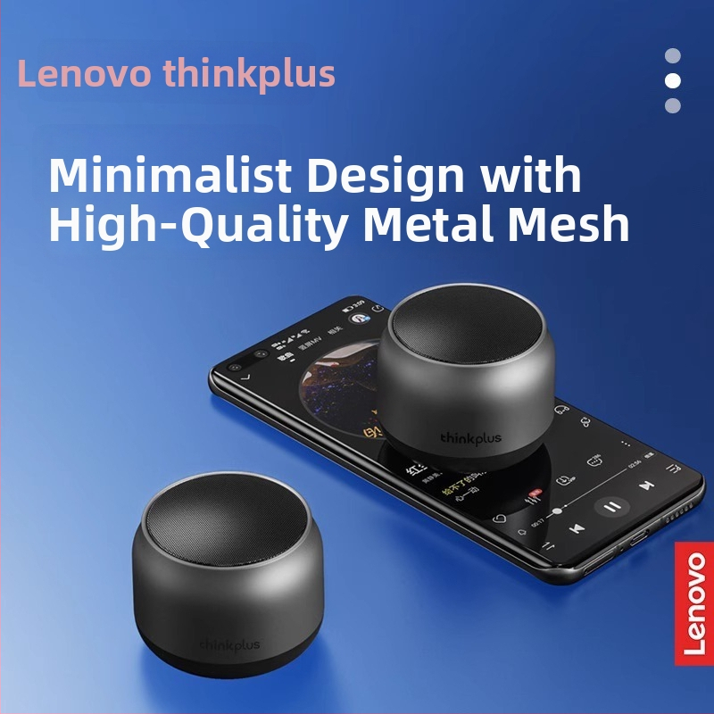 Thinkplus Lenovo K30 Bluetooth reproduktor - mini vonkajší prenosný do auta, 20W, Bluetooth 5.0, frekvenčný rozsah 100Hz-20kHz, vstavaná batéria 1000-1200mAh, dosah 10m