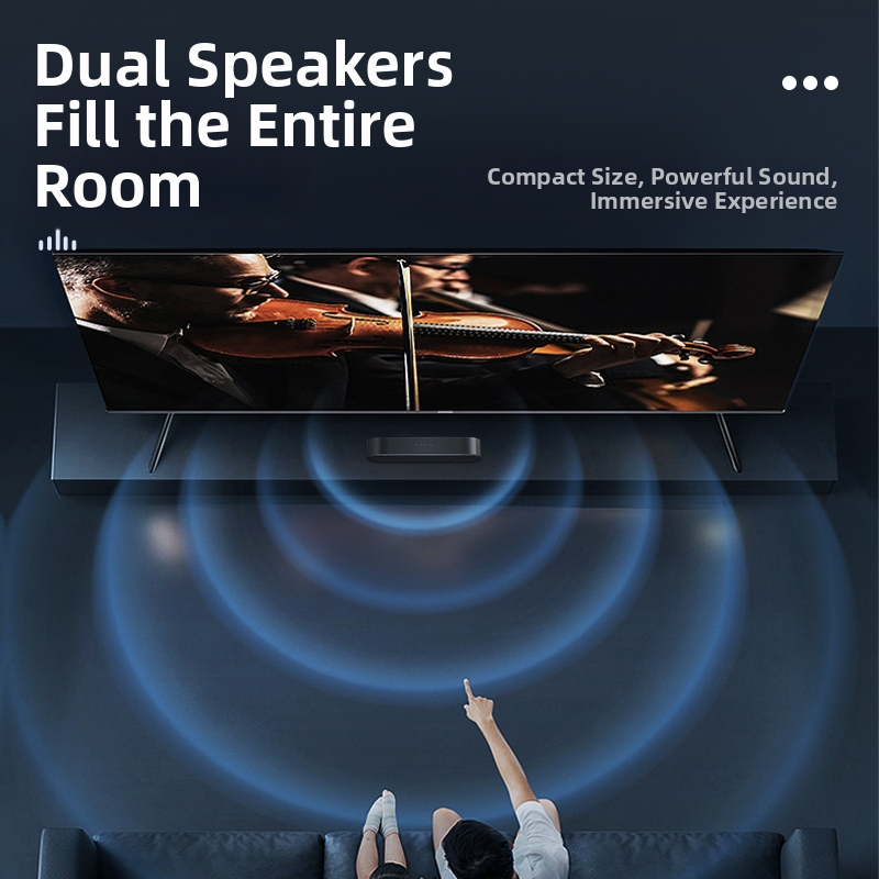 Newman Bt60Plus USB datoru skaļruņi, frekvenču diapazons 60–16 kHz, jauda 5×2 W, SNR 90 dB