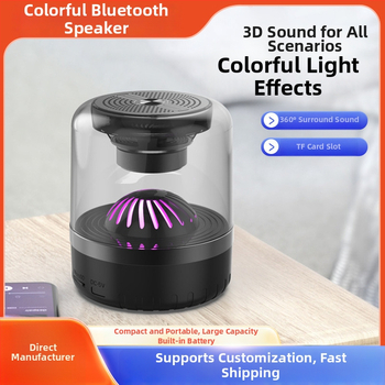 Bezdrôtový Bluetooth reproduktor s Hi‑Fi zvukom, Bluetooth 5.3, výstup 3 W, rozsah frekvencií 100 Hz–20 kHz, slot na kartu, vstavaná batéria 500–800 mAh