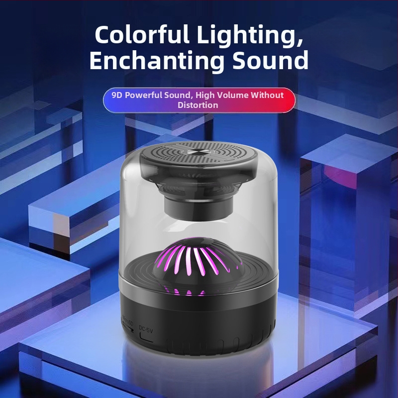 Bezdrôtový Bluetooth reproduktor s Hi‑Fi zvukom, Bluetooth 5.3, výstup 3 W, rozsah frekvencií 100 Hz–20 kHz, slot na kartu, vstavaná batéria 500–800 mAh