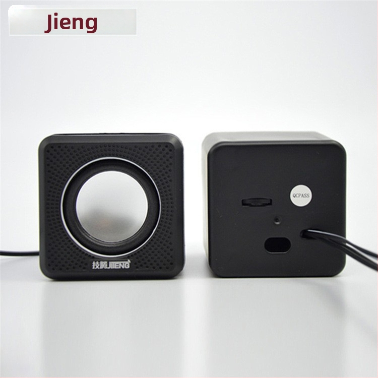 JT2600 klēpjdatora skaļrunis ar USB un 3,5 mm audio savienojumu, stereo 2.0, frekvenču diapazons 40 Hz–20 kHz