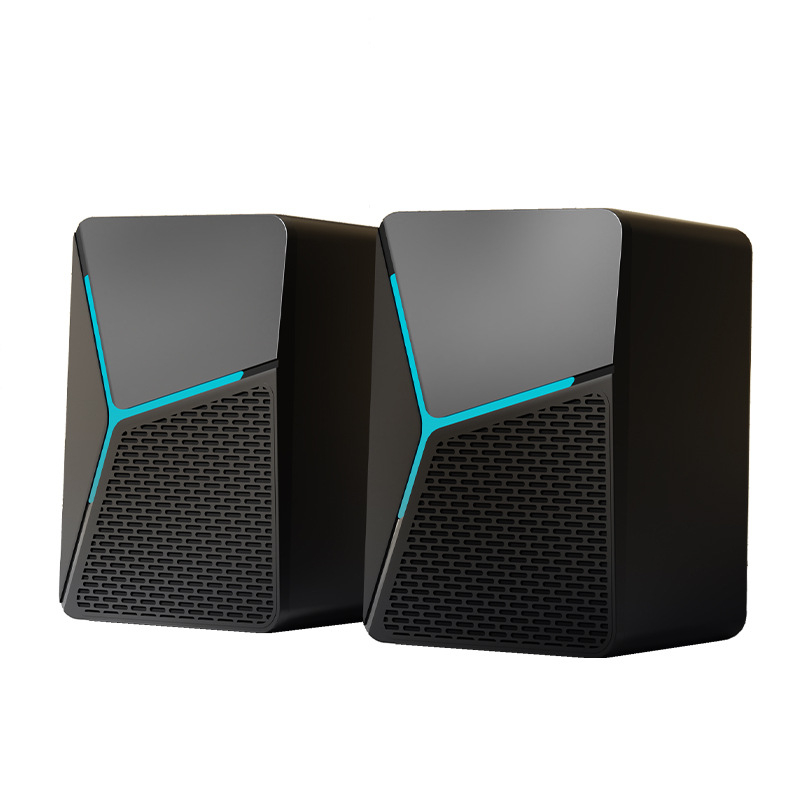 Datora skaļruņi darbam ar galddatoru un klēpjdatoru, USB barošana, Bluetooth 5.0, 3,5 mm audio ieeja, frekvenču diapazons 40 Hz–20 kHz, jauda 3W