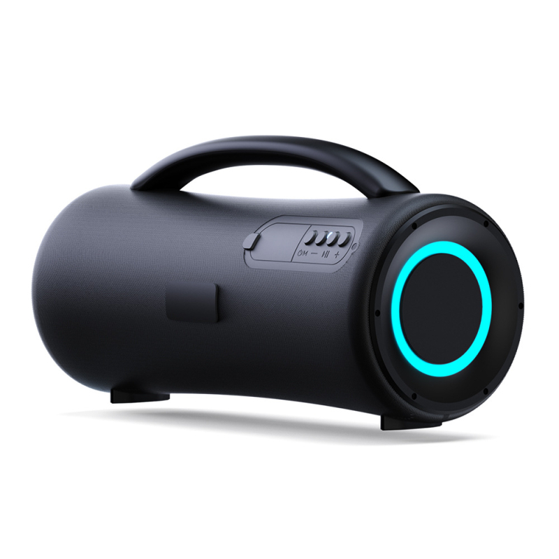 Bluetooth hangszóró kültéri és beltéri használatra, IPX4 vízálló, BT 5.3, 20Hz-20kHz, SNR ≥95dB, 40W, beépített 2000–4000 mAh, hatótáv 10 m