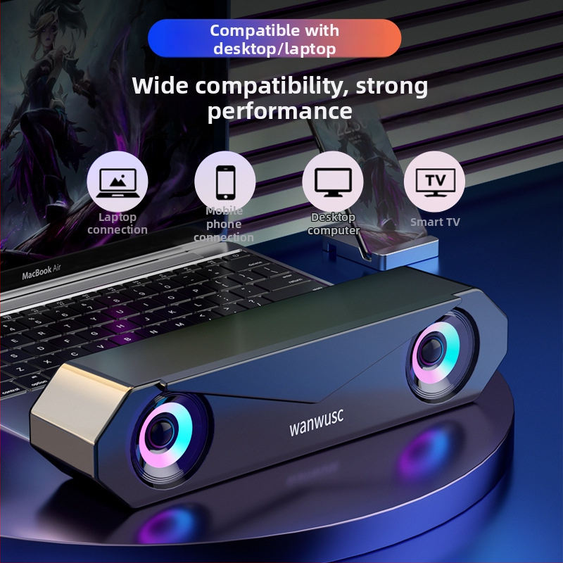 Stolné Bluetooth stereofónne reproduktory IPX7, 2 reproduktory, SNR ≥70 dB, napájanie striedavým prúdom