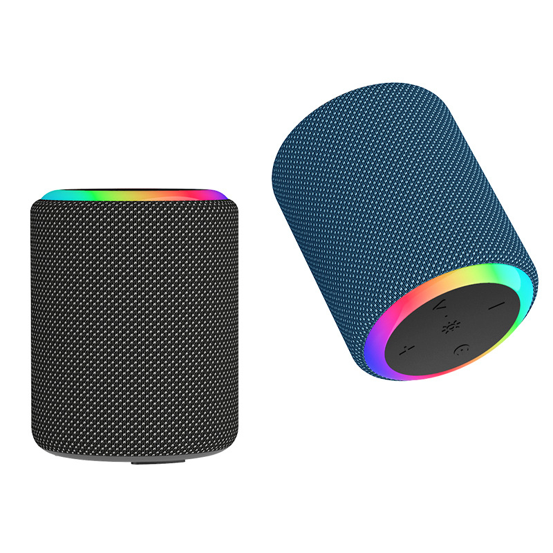 Boxă Bluetooth mică cu iluminare RGB, rezistență la apă IPX6, 5W putere, baterie încorporată 1200–2000mAh, Bluetooth 5.0