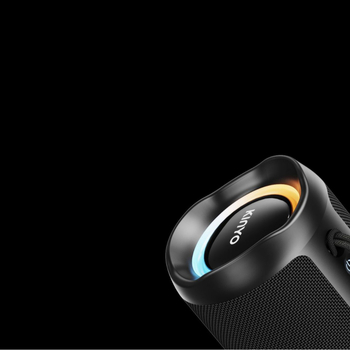 Beépített akkumulátoros Bluetooth mélynyomó hangfal, IPX6 vízálló, 20 W névleges teljesítmény, 100 Hz–20 kHz frekvenciasáv