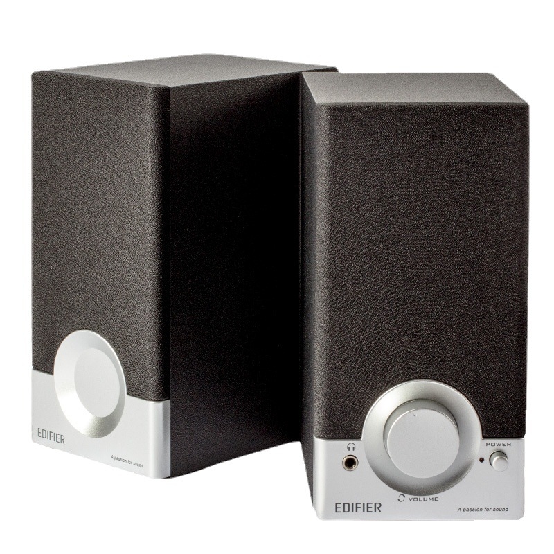 Edifier R18T mini 2.0 datoru skaļruņi | AUX 3,5 mm | 40 Hz–20 kHz | 0,6 W | SNR ≥75 dB