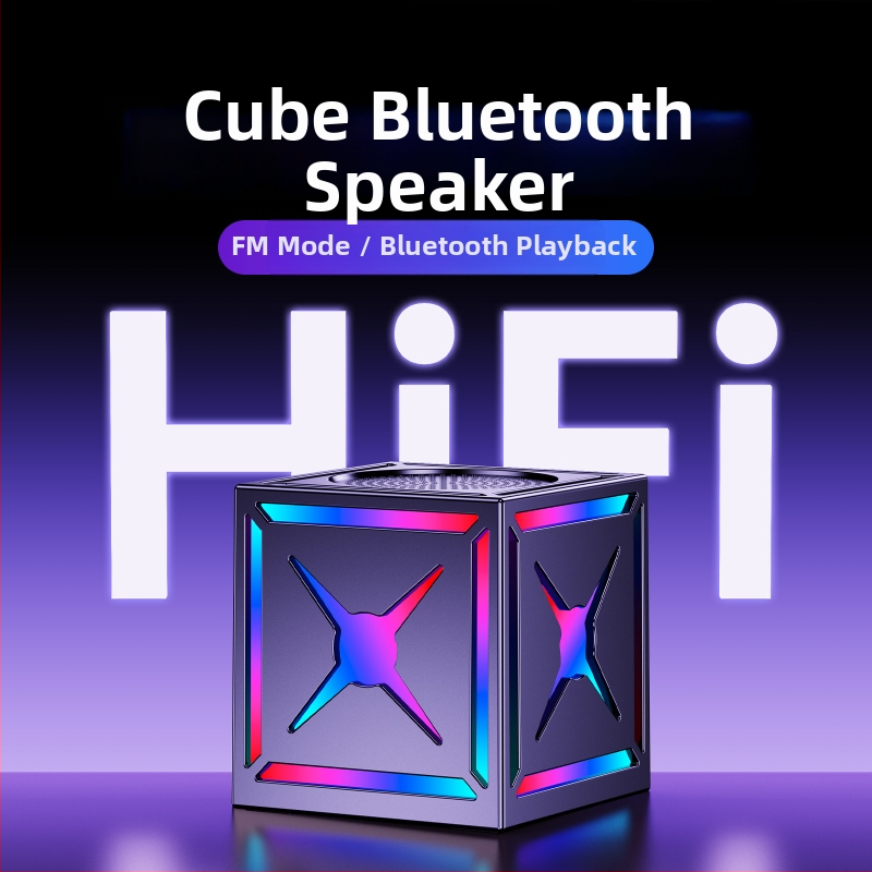 Bluetooth преносима мини колонка с високо качество на звука, 5W, Bluetooth 5.3, честотен диапазон 100 Hz–20 kHz, SNR ≥60 dB, обхват до 10 m.