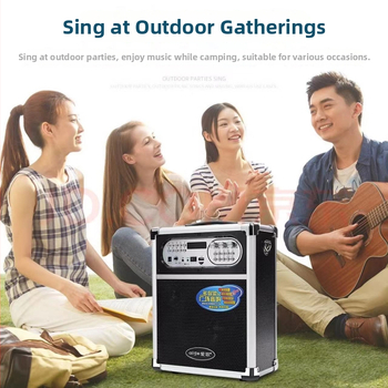 Love Song Q78BT Bluetooth zvučnik s dva horn zvučnika, 20W, 100Hz-20kHz, ugrađena baterija 2000-4000mAh