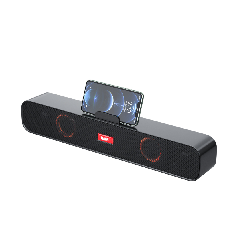 Bluetooth zvučnik s ambientnim svjetlom i dišućom svjetlošću, 10W, Bluetooth 5.1, 20Hz-20kHz, ugrađena baterija 1200–2000mAh