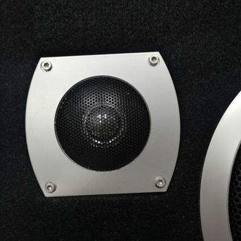 SYZX YD-1508 aktīvs kvadrātveida zemfrekvences skaļrunis, koka un metāla korpuss, universāla saderība, 12V