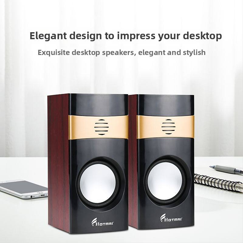 A12 USB vadu datoru skaļrunis, 3,5 mm ieeja, 40 Hz–20 kHz