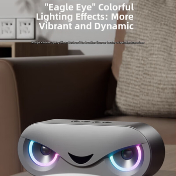 Bluetooth zvučnik M6 s ugrađenim basom, AI pametni bežični mini zvučnik, USB napajanje, 5W, 60Hz-15kHz, SNR ≥70dB