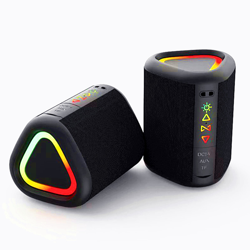 Vanjski prenosni Bluetooth zvučnik IPX6 vodootporan, dvostruka membrana za bas, microSD utor, Bluetooth 5.3, 10W