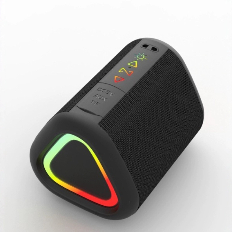 Vanjski prenosni Bluetooth zvučnik IPX6 vodootporan, dvostruka membrana za bas, microSD utor, Bluetooth 5.3, 10W