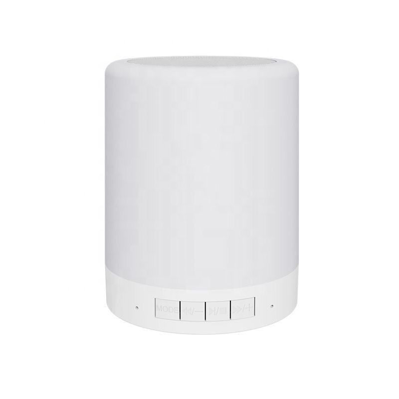 Mini Bluetooth reproduktor s RGB nočným svetlom (3W výkon, Bluetooth 5.3, vstavaná batéria, 60Hz-15kHz, SNR ≥70dB)