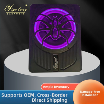 Automobiļu skaņas uzlabošana ar LED spider: aktīvs ultra-plāns zemfrekvenču skaļrunis, 150W, 4Ω, 12V, 86–2000 Hz, izkropļojums 0.001
