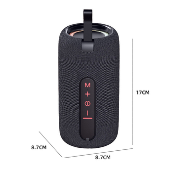 Bežični Bluetooth zvučnik s dvostrukim zvučnicama, 16W izlaz, Bluetooth 5.3, IPX4 vodootporan, frekvencijski raspon 20 Hz–20 kHz