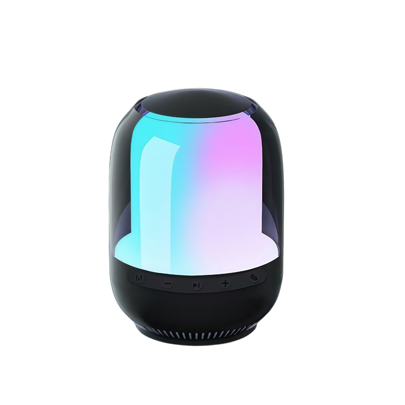 Ασύρματος Bluetooth ηχείο με φόντο φωτισμού για επιφάνεια εργασίας, 8W, BT 5.3, 20 Hz–20 kHz, ενσωματωμένη μπαταρία 1200–2000 mAh