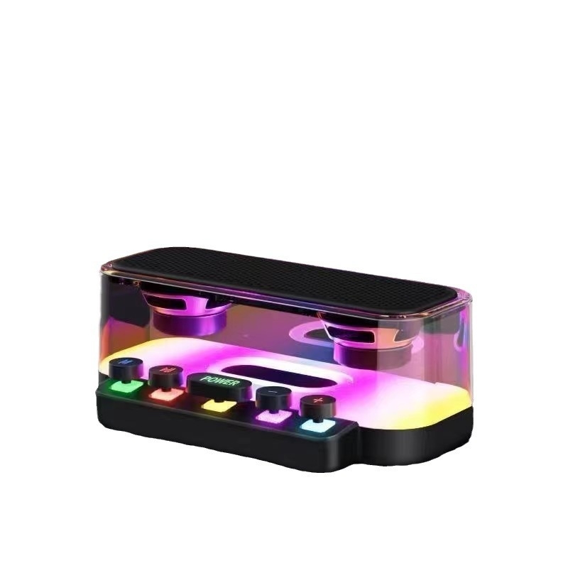 Mini Bluetooth zvučnik sa subwooferom - Bluetooth 5.0, ugrađena baterija, 5W, 100Hz-20kHz, domet 10 m
