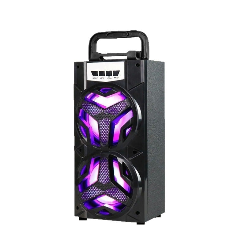 Difuzor Bluetooth pentru karaoke cu microfon – 5W, Bluetooth 5.3, 100Hz–20kHz, SNR ≥100 dB, baterie încorporată 800–1000 mAh