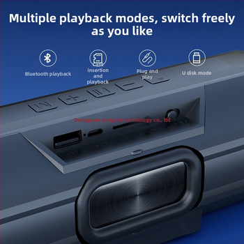Bluetooth zvučnik s USB/3.5 mm ulazom, 100Hz-20kHz, SNR ≥70dB, IPX7 vodootporan, kartični utor