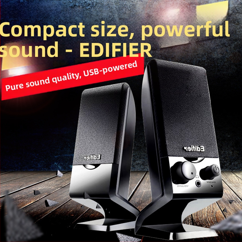 Edifier R10U datoru skaļruņi ar USB un 3,5 mm audio ieeju