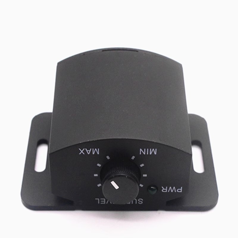 Vadu skaļuma vadības ierīce automašīnas pastiprinātājam un zemfrekvences skaļrunim – 12V, ABS korpuss, PVC ārējais apvalks, svars 0.1, preces kods 408