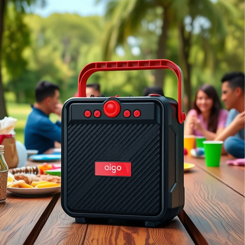 Patriot T51 Difuzor Bluetooth Fără Fir cu Radio, 10W, Subwoofer, Bluetooth 5.0, Rază 15 m