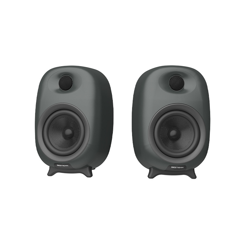 2.0-kanālu HiFi galda Bluetooth skaļrunis, jauda 80 W, Bluetooth 5.3, frekvenču diapazons 40 Hz–20 kHz, ieejas: Bluetooth, optiskais, RCA, koaksiālais, USB