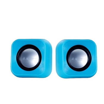 Datora skaļruņi ar USB interfeisu, 3,5 mm ligzda, 40 Hz-20 kHz, 3W jauda, 2-kanālu skaņa